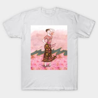 Fashion Model Dancing T-Shirt